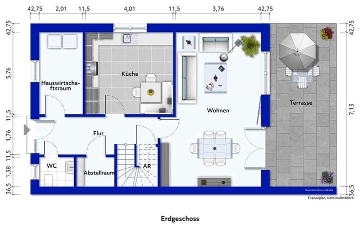 Grundriss Erdgeschoss