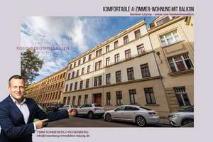 Charmante 4-Raumwohnung mit Balkon in Leipzig / Zentrum - Ost – Kreuzstraße 9 WE02, 4103 Zentrum-Ost, Leipzig – Vorschaubild 1