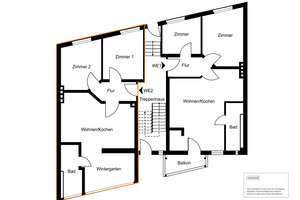 Sanierte KfW-40-EE Erdgeschosswohnung an der Natruper Straße – Die vollständige Adresse der Immobilie erhältst du vom Anbieter., 49090 Hafen, Osnabrück – Vorschaubild 9