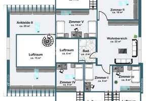 Exklusive Villa mit Pool auf dem Lerchesberg – Die vollständige Adresse der Immobilie erhältst du vom Anbieter., 60598 Sachsenhausen-Süd, Frankfurt am Main – Vorschaubild 27
