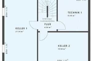 Raumwunder mit 3 KiZi, Schlafen mit Ankleide und Keller – Enzkreis – Vorschaubild 4