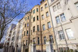 +++ Hochwertig ausgestattete 3-Zimmer-Altbauwohnung mit 2 Bädern und Gartenanteil +++ – Die vollständige Adresse der Immobilie erhältst du vom Anbieter., 4317 Reudnitz-Thonberg, Leipzig – Vorschaubild 2