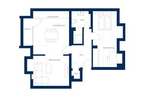 Dachgeschoss, 2 Zimmer, offene Wohnküche in Hummelsbüttel – Timmkoppel 2, 22339 Hummelsbüttel, Hamburg – Vorschaubild 15