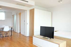 Moderne 1,5-Zimmer-Wohnung mit großem Balkon in Dom Pedro – Rüthlingstraße 1, 80636 Dom Pedro, München – Vorschaubild 3