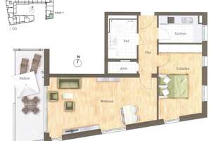 Helle 2 Zi. Wohnung mit SW-Balkon und Einbauküche – Hans-Stützle-Str. 19, 81249 Freiham, München – Vorschaubild 14