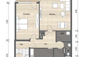 Nah zur Alster, nah zur City,  2-3 Zimmer, Balkon vor zwei Zimmern, Blick ins Grüne, – Richardstraße 88, 22089 Eilbek, Hamburg – Vorschaubild 21