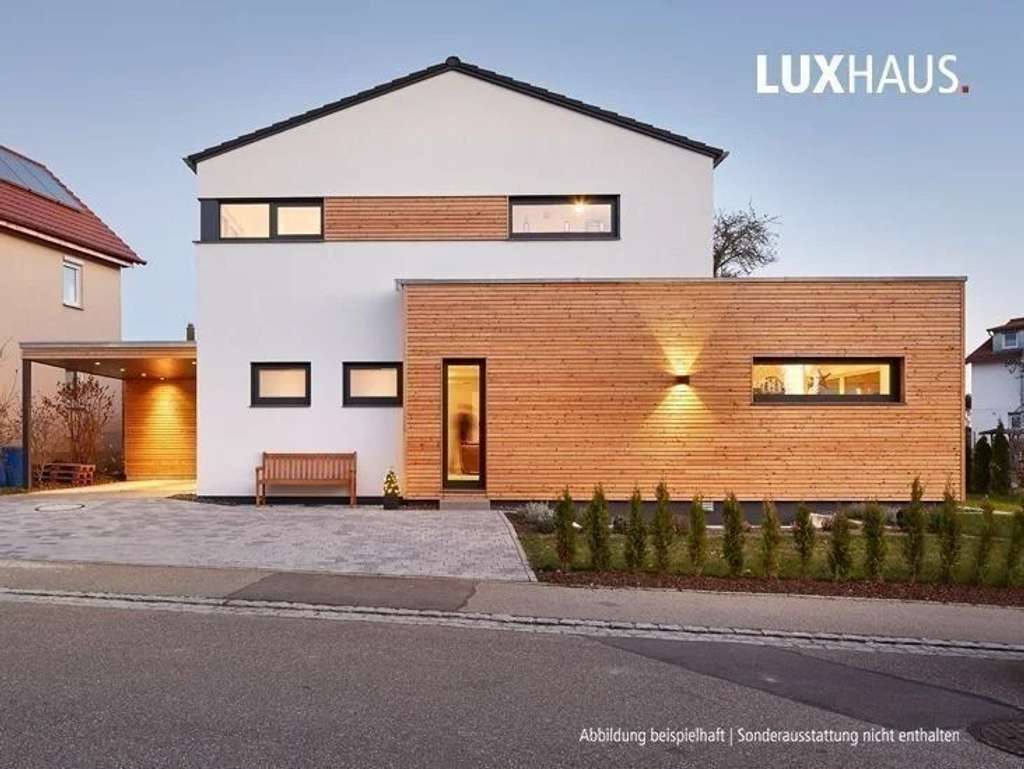 Immobilie in Brensbach - LUXHAUS Glücksmomente am Bach 207 m² individuell planbar Schlüsselfertig 100% Wohlfühlklima - Bild 1