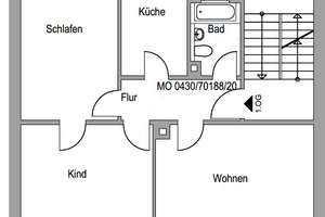Helle 3-Zimmer-Wohnung in Stuttgart-Zuffenhausen – Hohensteinstraße 14, 70435 Zuffenhausen-Hohenstein, Stuttgart – Vorschaubild 12