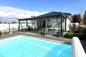 Exklusive Villa mit Feldblick //  SmartHome mit Wintergarten, Pool-/Whirlpool – Rhein-Sieg-Kreis – Vorschaubild 39