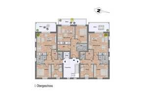 Attraktive 3-Zimmer-Wohnung mit Balkon, Obj. 8848 – Ammerland (Kreis) – Vorschaubild 2