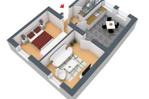 Altbaucharme! 2-Zimmer-Wohnung in Leverkusen Opladen – Humboldtstraße 77, 51379 Opladen, Leverkusen – Vorschaubild 3