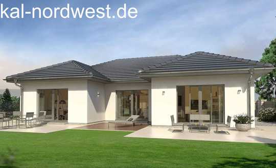 Barrierefrei durchs Leben - Wohnen im schicken Bungalow - Viel Platz auf einer Ebene