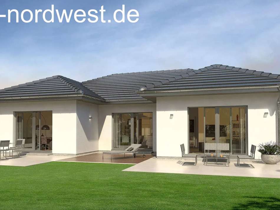 Bungalow 3 Walmdach