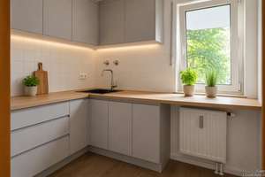 Frisch renovierte 2-Zimmer-Maisonette in ruhiger Lage am Olympiapark in München-Neuhausen/Moosach – Die vollständige Adresse der Immobilie erhältst du vom Anbieter., 80637 Oberwiesenfeld, München – Vorschaubild 4