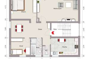 Familienfreundliche-Wohnung mit ausgebautem Dachgeschoss
und genehmigter Ausbaureserve – Die vollständige Adresse der Immobilie erhältst du vom Anbieter., 44287 Aplerbeck (Ortsteil), Dortmund – Vorschaubild 14