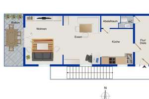 Stromnahes 3-Zimmer-Refugium mit Dachterrasse in Warnemünde – Die vollständige Adresse der Immobilie erhältst du vom Anbieter., 18119 Seebad Warnemünde, Rostock – Vorschaubild 20