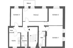 Neu! 109 m², 1.OG- 4-Zi, Gast-WC, Balkon – 39126 Rothensee, Magdeburg – Vorschaubild 4