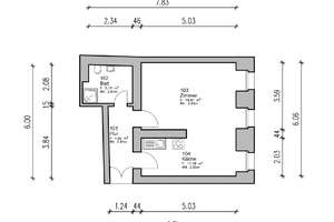 Urban wohnen in Mitte – Ruhige 1-Zimmer-Wohnung im Hinterhaus – Die vollständige Adresse der Immobilie erhältst du vom Anbieter., 10115 Mitte (Ortsteil), Berlin – Vorschaubild 19