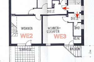 Mehrfamilienhaus (4 Parteien) –  Ruhige Sackgasse - gut vermietetet  - sehr guter gepflegter Zustand – Forststraße 84, 50767 Heimersdorf, Köln – Vorschaubild 12