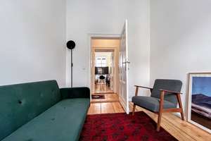 Bezugsfreie, sanierte 2 Zimmer Altbauwohnung mit Charme und EBK – Die vollständige Adresse der Immobilie erhältst du vom Anbieter., 10999 Kreuzberg, Berlin – Vorschaubild 2