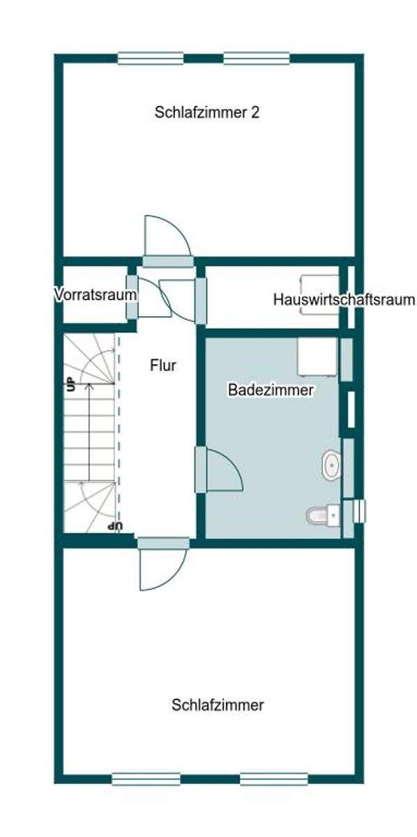 Grundriss Skizze 1.OG