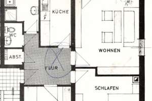 Gut geschnittene Dreizimmerwohnung, nähe Klinikum – Die vollständige Adresse der Immobilie erhältst du vom Anbieter., 86156 Kriegshaber, Augsburg – Vorschaubild 2