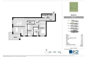 RESERVIERT! Tolle Eigentumswohnung mit südwestlicher Ausrichtung im schönen Bielefelder Westen! – Hohlbeinstr. 0, 33615 Dornberg, Bielefeld – Vorschaubild 4