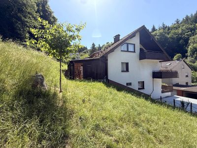 Sanierungsbedürftiges DFH mit direktem Waldzugang und viel Potential!