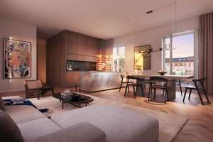 Großzügiger Neubau-Erstbezug mit 3 Zimmern und Terrasse im Güntzelkiez