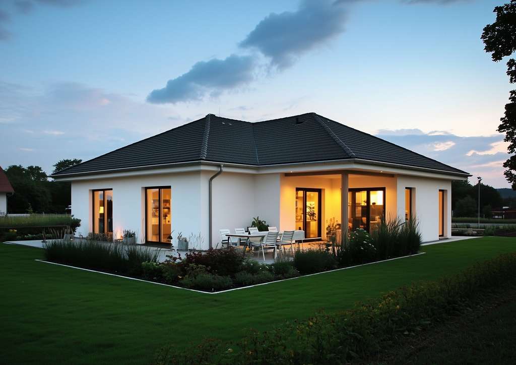 Immobilie in Amt Neuhaus - NEUBAU Bungalow in Brahlstorf mit moderner Ausstattung - Bild 2