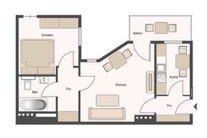 Ihr Wohntraum mit Einbauküche und Balkon – Heidestraße 3 WE 22, 39112 Magdeburg – Vorschaubild 12