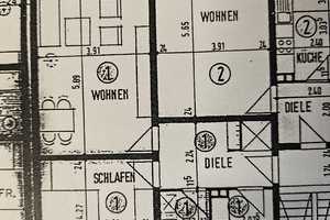 Gut geschnittene Zweiraumwohnung mit ca. 61 m² Wohnfläche und Balkon mit Blick ins Gr – Essen – Vorschaubild 8