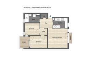 Erstbezug nach Sanierung - Tolle 3-Zi-Wohnung in zentraler Lage – Die vollständige Adresse der Immobilie erhältst du vom Anbieter., 70176 Rotebühl, Stuttgart – Vorschaubild 7