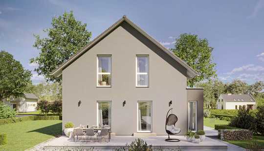 Bild von Bauen ist Wunschdenken und nur was für Träumer? Quatsch! Traumhaus mit Grundstück, 