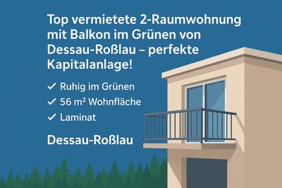 Top Kapitalanlage mit Stellplatz - Eigentumswohnung mit Balkon