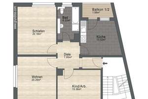 Substanz. Ertrag. Perspektive. – Vollvermietetes MFH mit vier Einheiten in Karlsruhe am Lindenplatz – Die vollständige Adresse der Immobilie erhältst du vom Anbieter., 76185 Mühlburg, Karlsruhe – Vorschaubild 31
