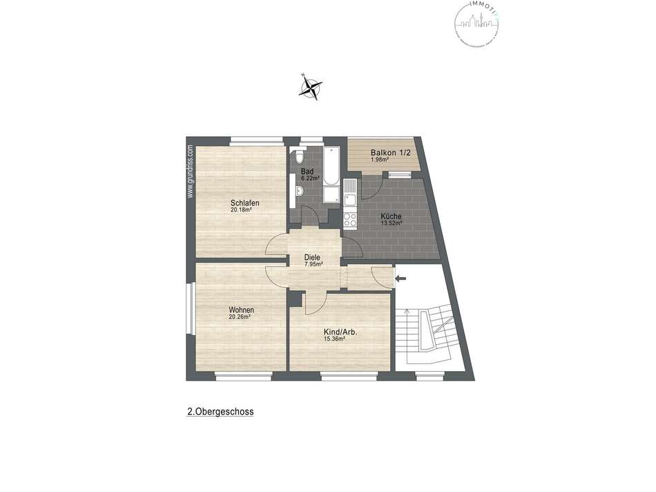 2. OG, Grundriss