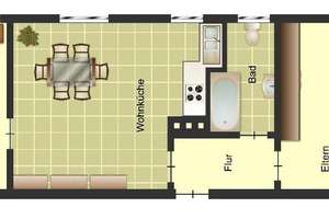 2-Zimmer-Wohnung in Duisburg Huckingen – Mündelheimer Straße 86A, 47259 Huckingen, Duisburg – Vorschaubild 2