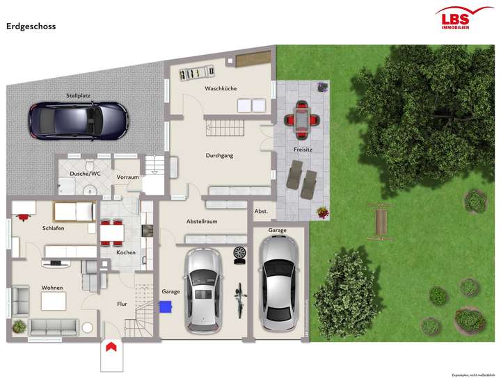 Grundriss Erdgeschoss