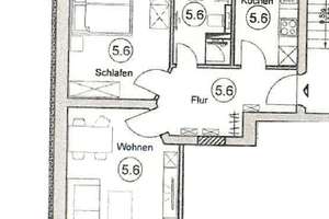 Schöne 2-Zimmer-Wohnung + Balkon + Parkett – Fliederhof 5, 4347 Schönefeld-Abtnaundorf, Leipzig – Vorschaubild 12
