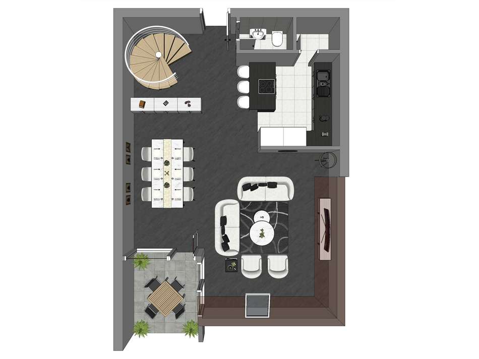 5.OG Maisonettenwohnung