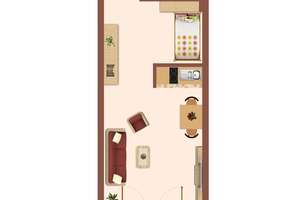 Top-Lage: 1-Zi-Wohnung, Einbauküche & Balkon – Schweinauer Hauptstraße 6, 90441 Schweinau, Nürnberg – Vorschaubild 7