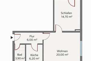 Ruhige 2-Zimmer-Wohnung in Bremerhaven nahe Leher Bahnhof – Die vollständige Adresse der Immobilie erhältst du vom Anbieter., 27580 Lehe, Bremerhaven – Vorschaubild 10