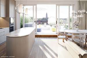 Sonniges Penthouse mit ca. 50m² Süd/West Terrasse und Panoramablick – Die vollständige Adresse der Immobilie erhältst du vom Anbieter., 12159 Friedenau, Berlin – Vorschaubild 4