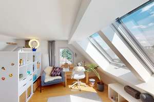 Design-Maisonette (Alleinige Etage) | KfW-A+, Galerie, Kamin | nahe S-Bahn Untermenzing – Manzostr. 15, 80997 Allach, München – Vorschaubild 16