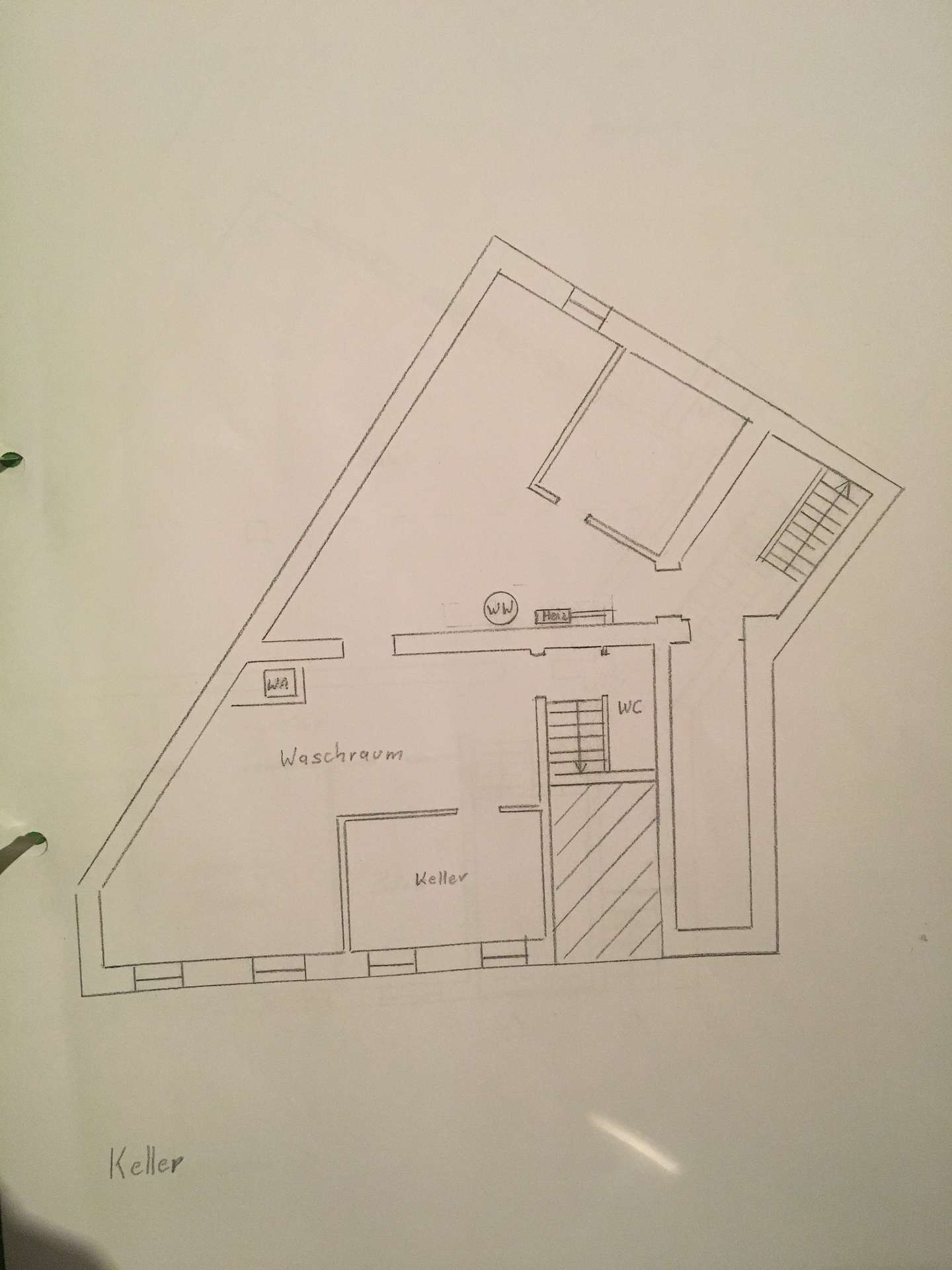 Grundriss Keller