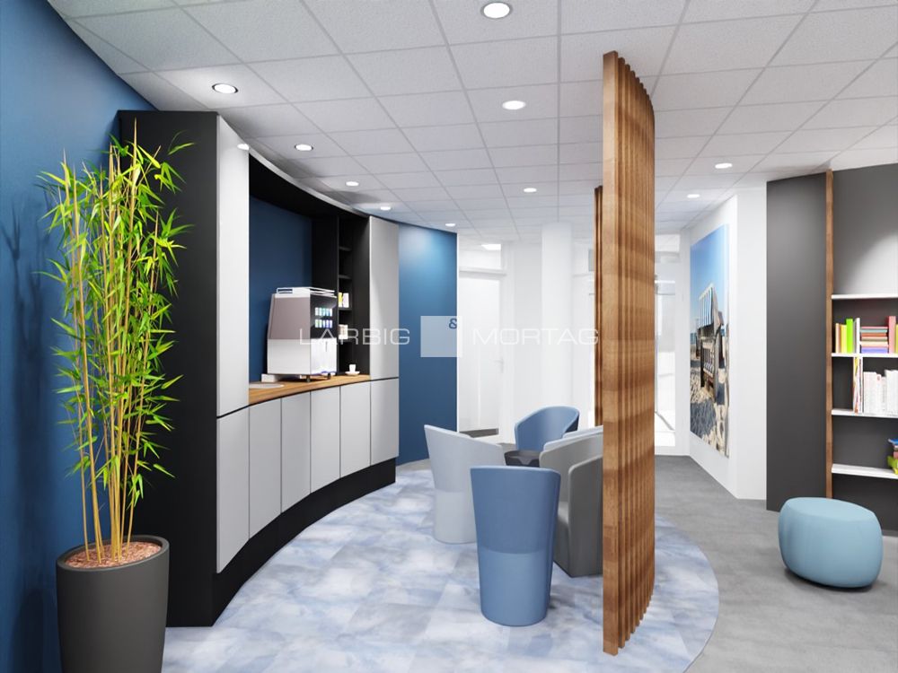 Moderne Büroflächen am Rand...