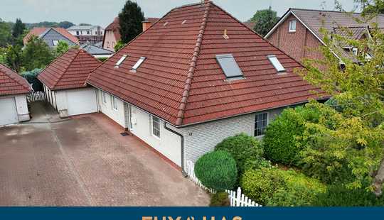 Bild von Ruhige Wohnlage in Werlte – Bungalow mit lichtdurchflutetem Wintergarten!