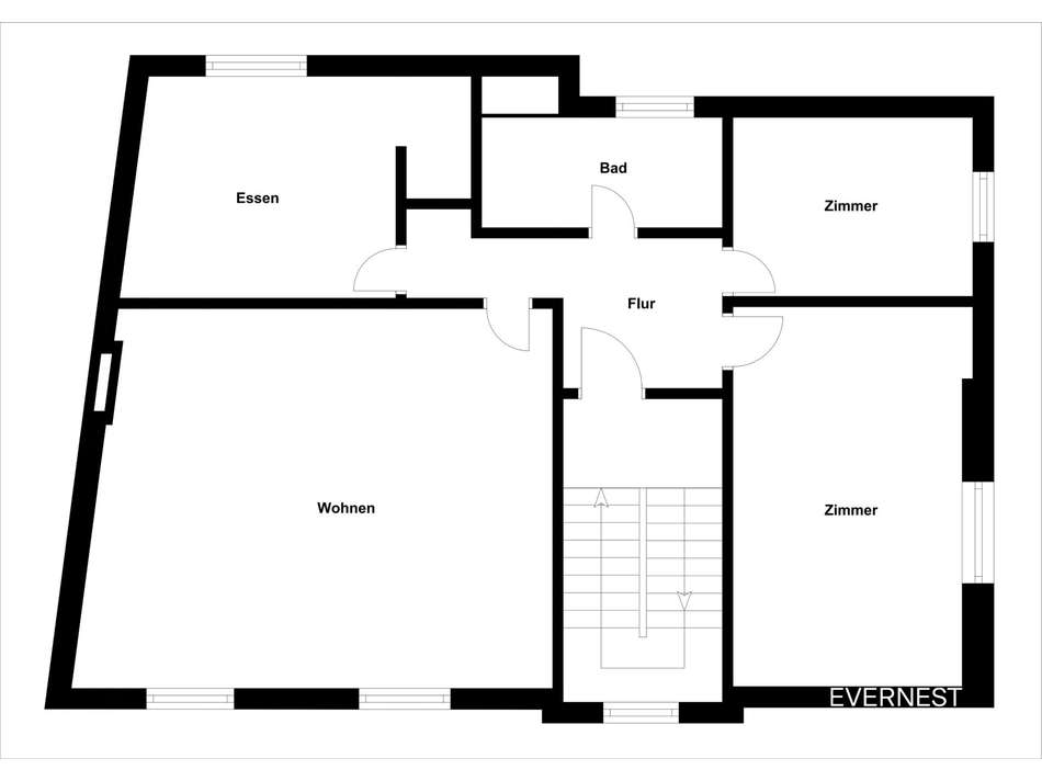 Grundriss Obergeschoss