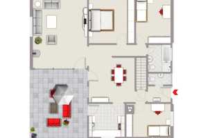 Attraktiver Walmdach-Bungalow in Vreden – Borken (Kreis) – Vorschaubild 9